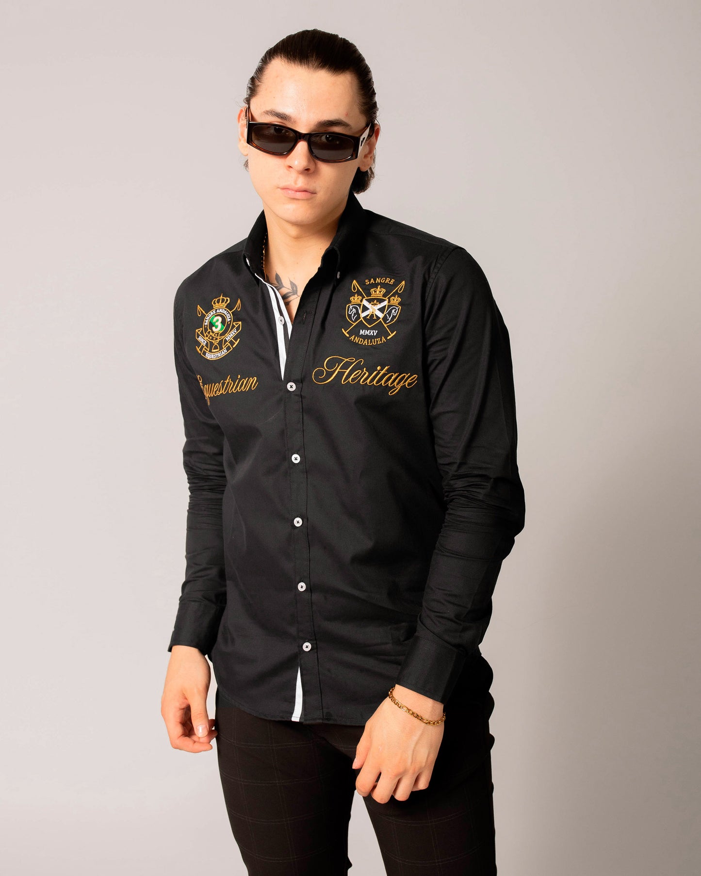 Camisa "Azabache" Caballero