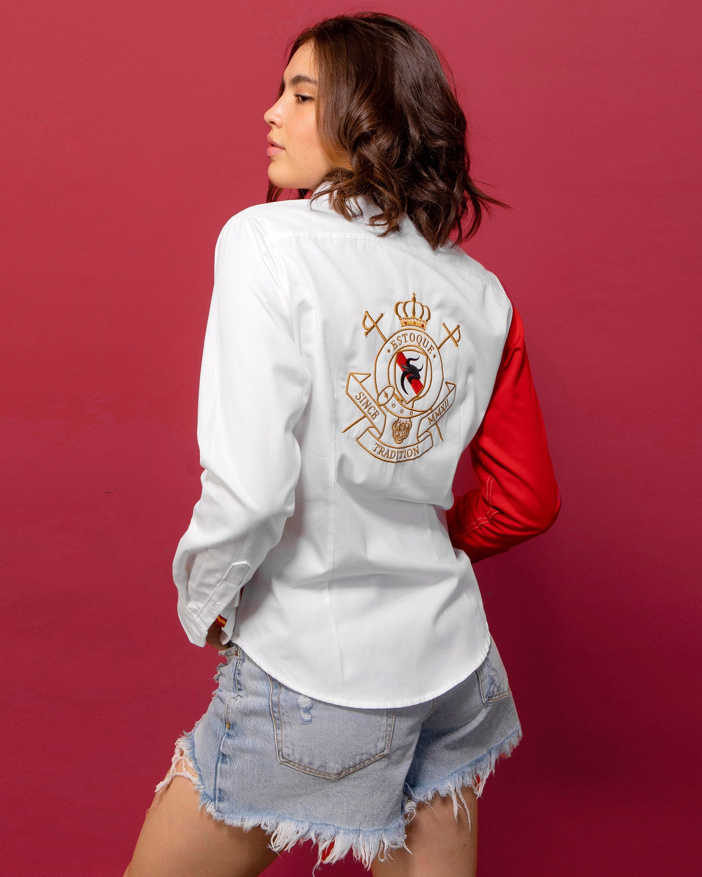 Camisa "Aranjuez" Dama